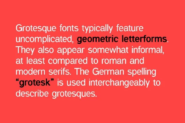 Workmates Grotesk font