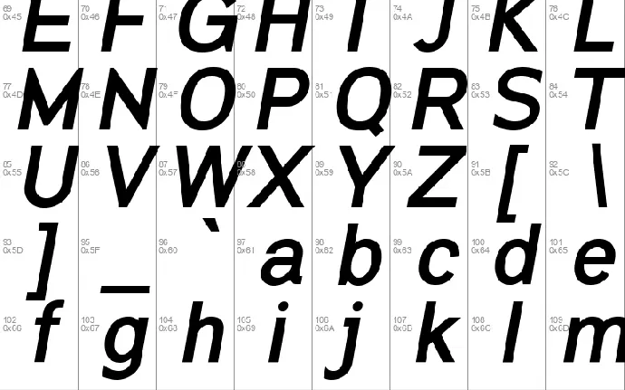 Workmates Grotesk font