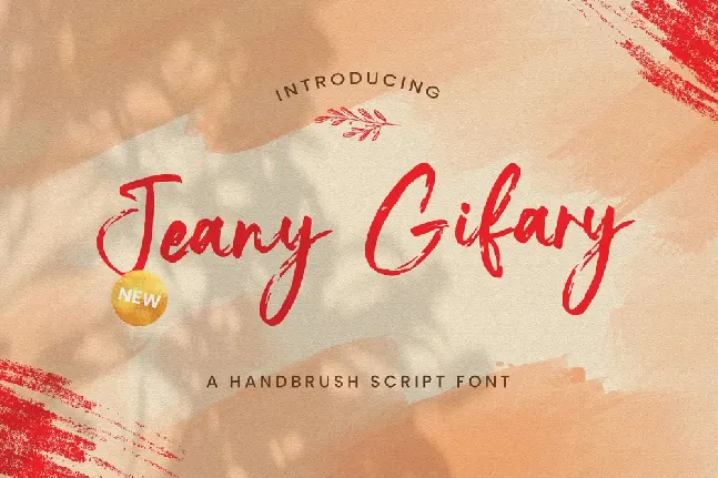 Jeany Gifary font