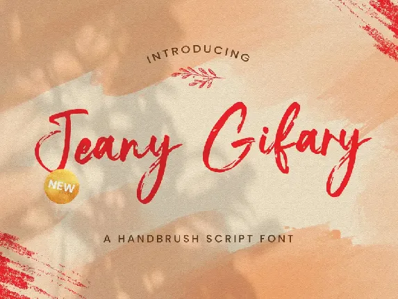 Jeany Gifary font