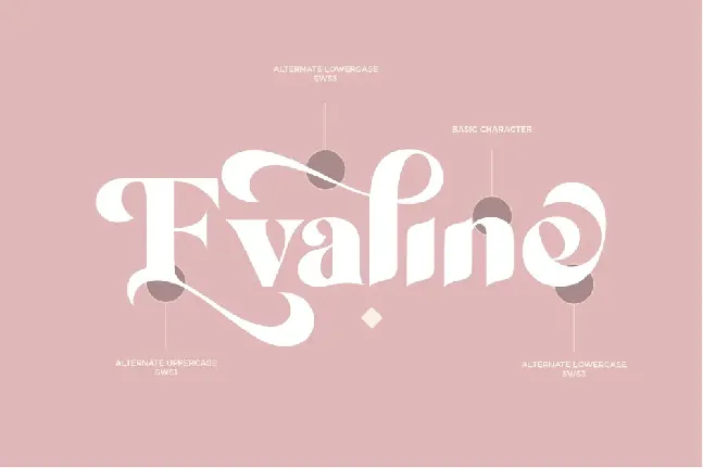 Evaline DEMO font