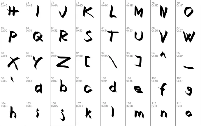 Xaligraphy font