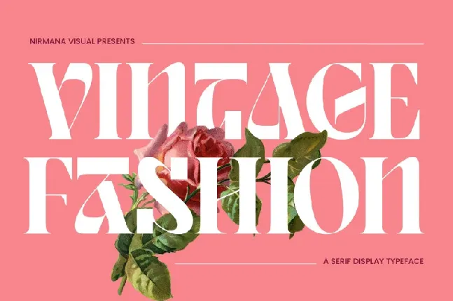 Vintage Fashion font