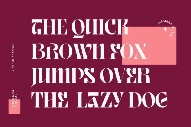 Vintage Fashion font