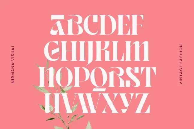 Vintage Fashion font