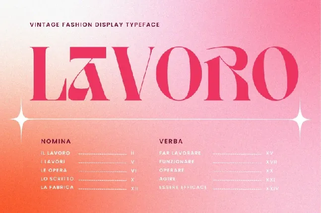 Vintage Fashion font