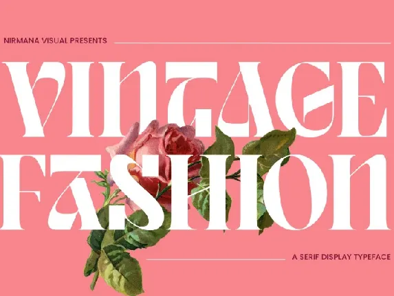 Vintage Fashion font