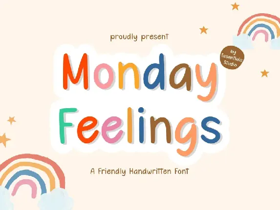 Monday Feelings font