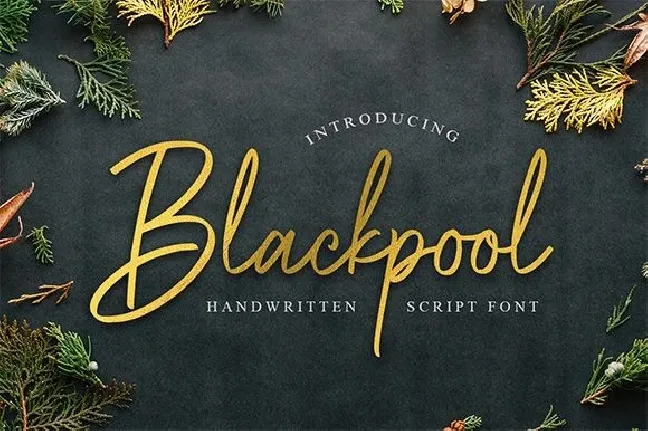 Blackpool font