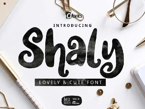 Shaly Cute font