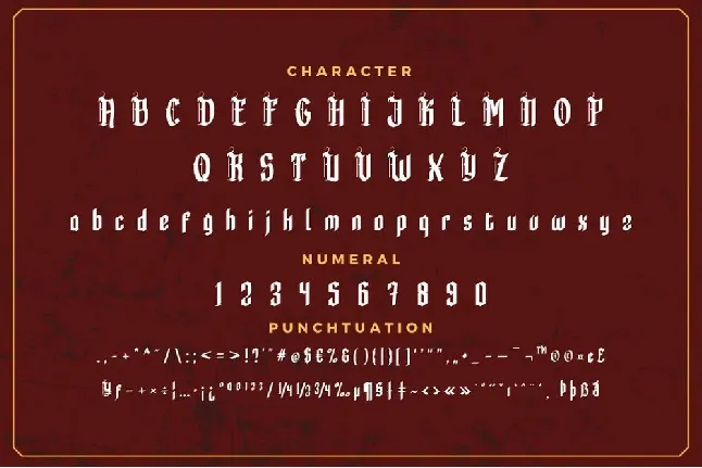 Rengkox font