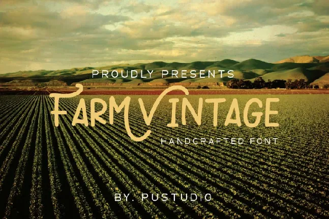 FARMVINTAGE font