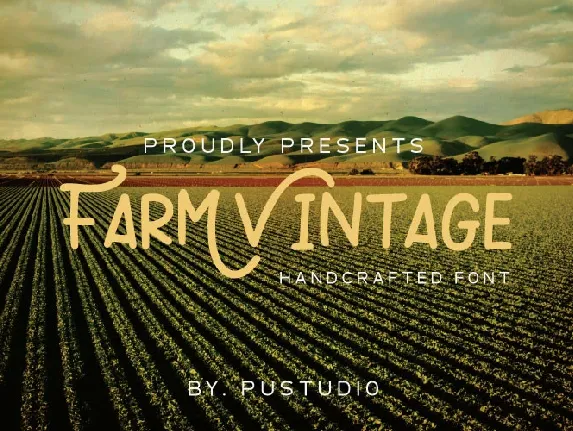 FARMVINTAGE font