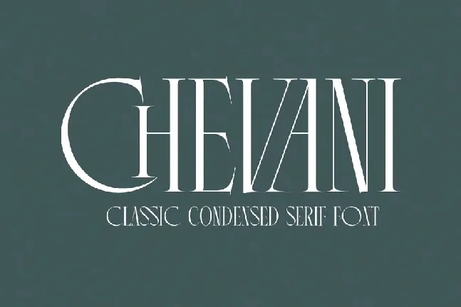 Chevani font