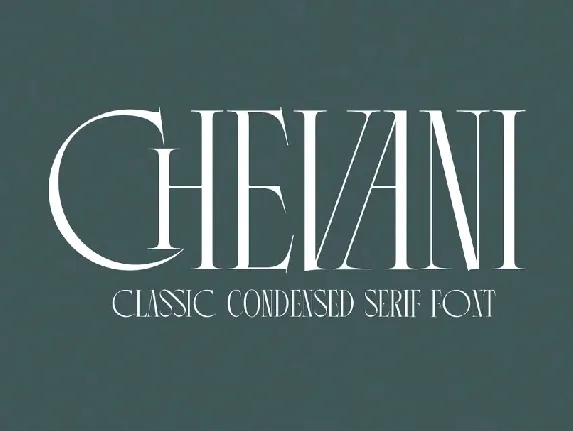 Chevani font