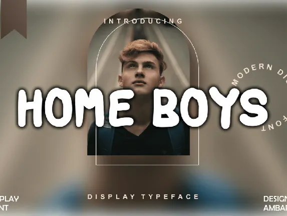 Home Boys font