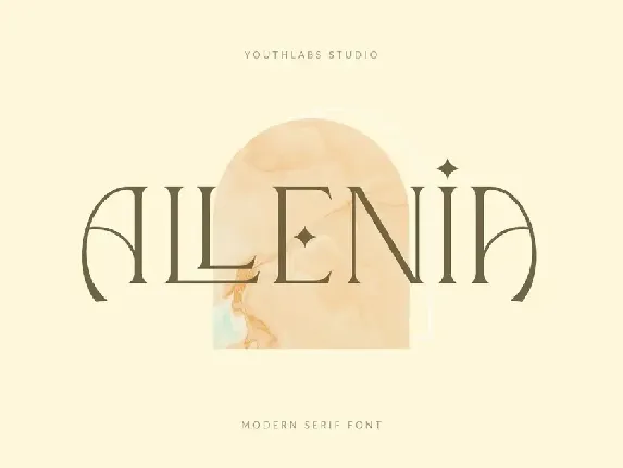 Allenia font