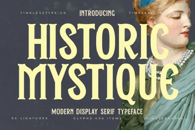 Historic Mystique Serif font