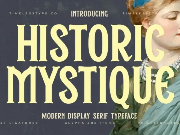 Historic Mystique Serif font