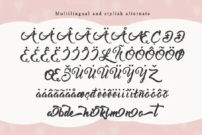 Kiranna demo font