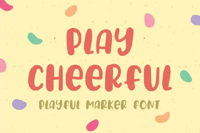 PlayCheerful font