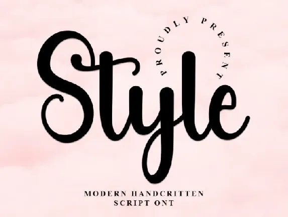 Style font