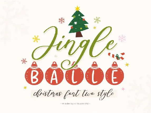 Jingle Balle font