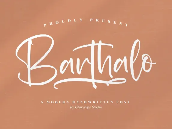 Barthalo font