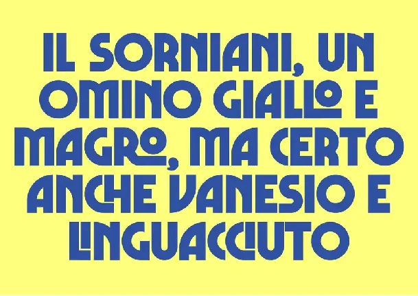 SenilitÃ  font