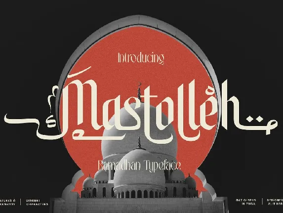 Mastolleh font