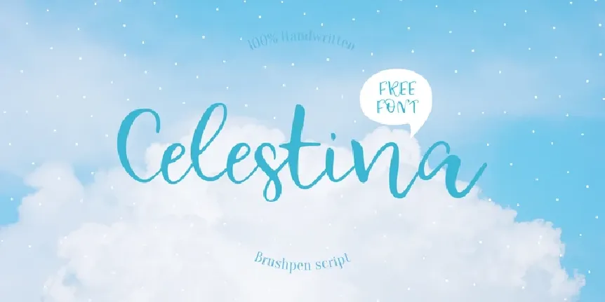 Celestina Script Free font