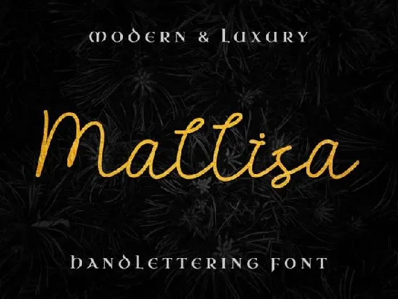 Mallisa Free font