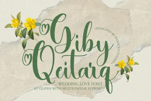 NCL Giby Qeitarq font