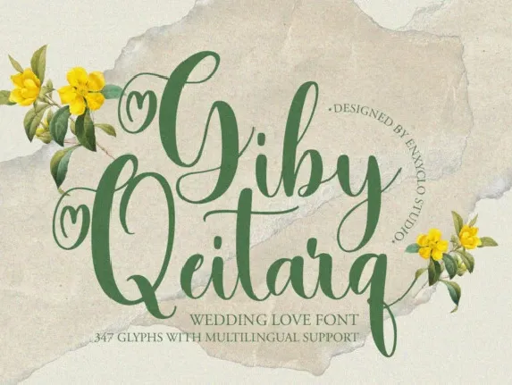 NCL Giby Qeitarq font