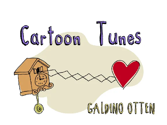 Cartoon Tunes font