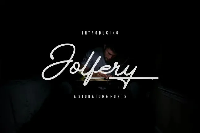 Jolfery font