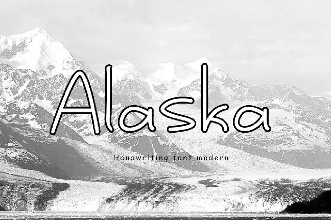 Alaska Typeface font