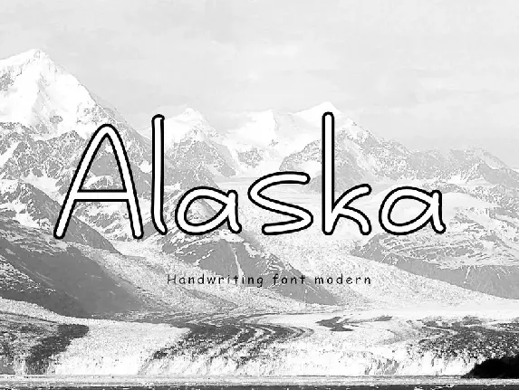 Alaska Typeface font