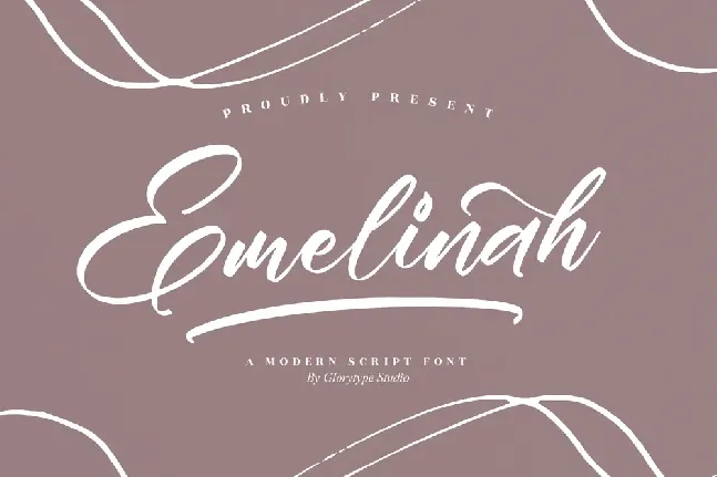 Emelinah font