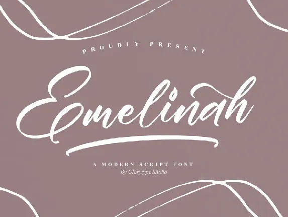 Emelinah font