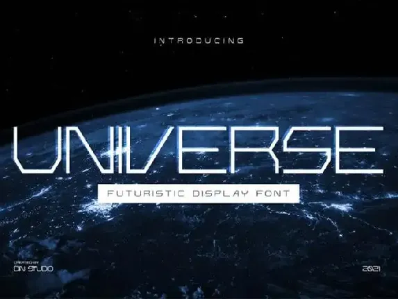 Universe Display font