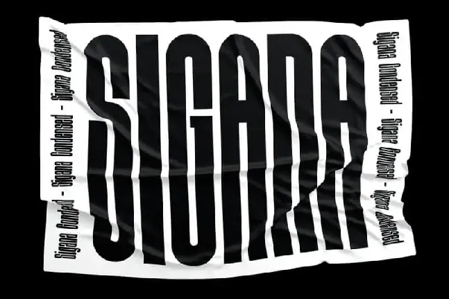 Sigana Display font