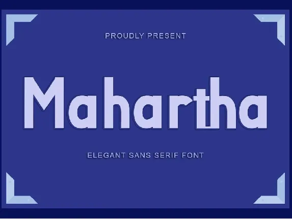 Mahartha font