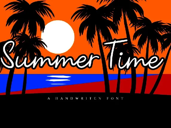 Summer Time font