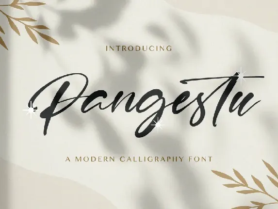 PANGESTU font