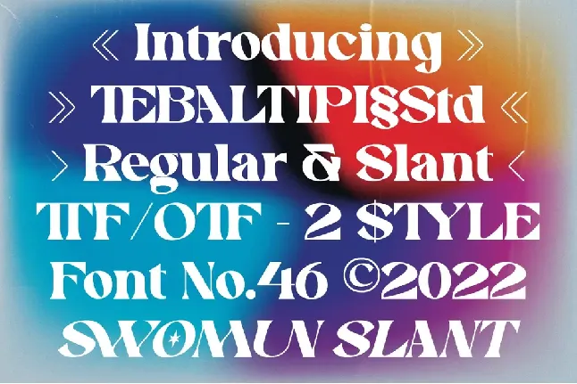 Swomun Serif font