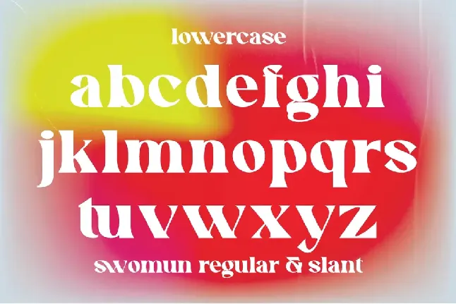 Swomun Serif font