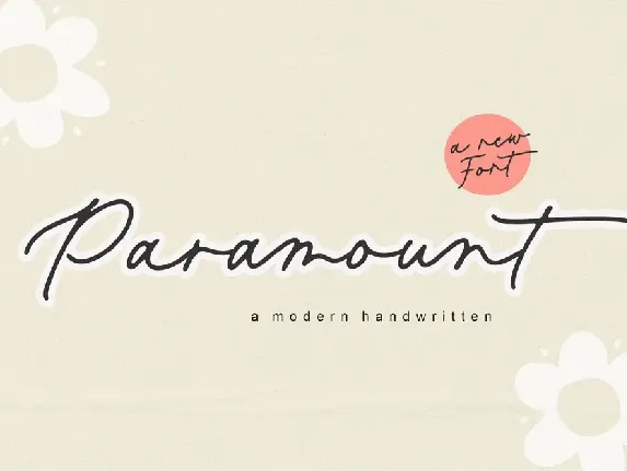 Paramount font