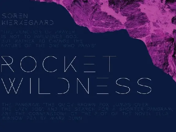 Rocket Wildness font