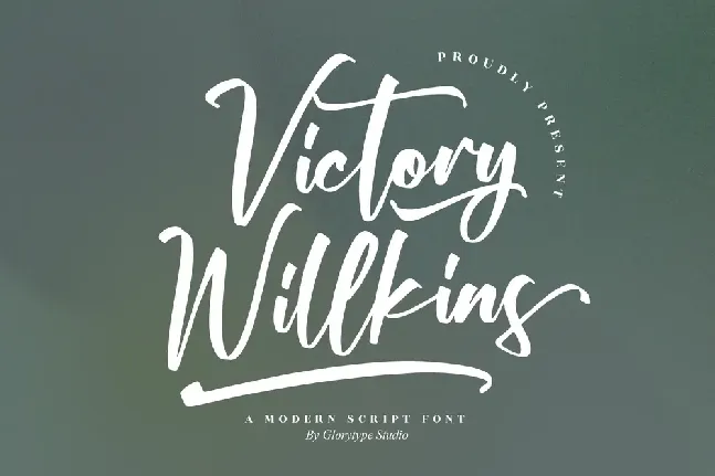 Victory Willkins font